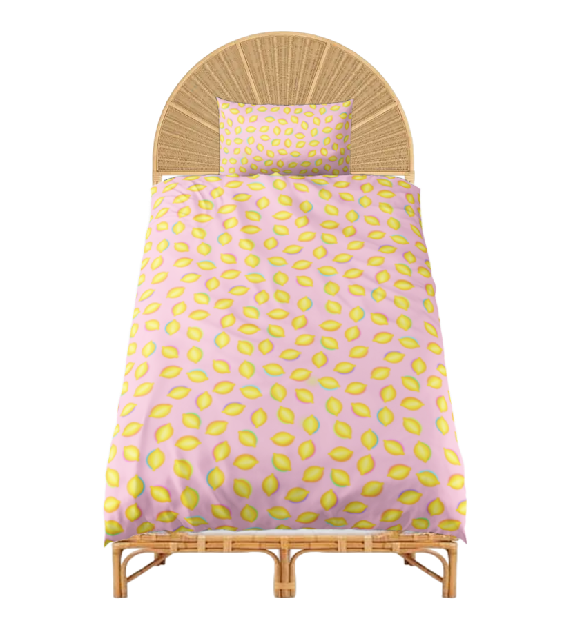 TUTTI FRUTTI LEMON Bed Set, KIDS Collection, Pink