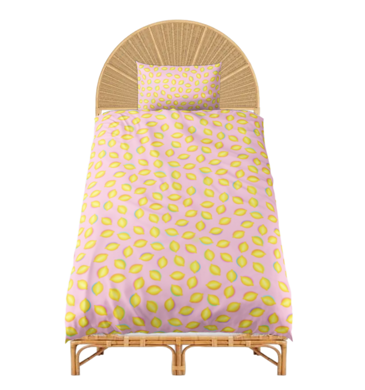 TUTTI FRUTTI LEMON Bed Set, KIDS Collection, Pink