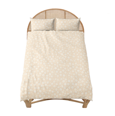 DAISY FIELD Bed Set, Light Beige
