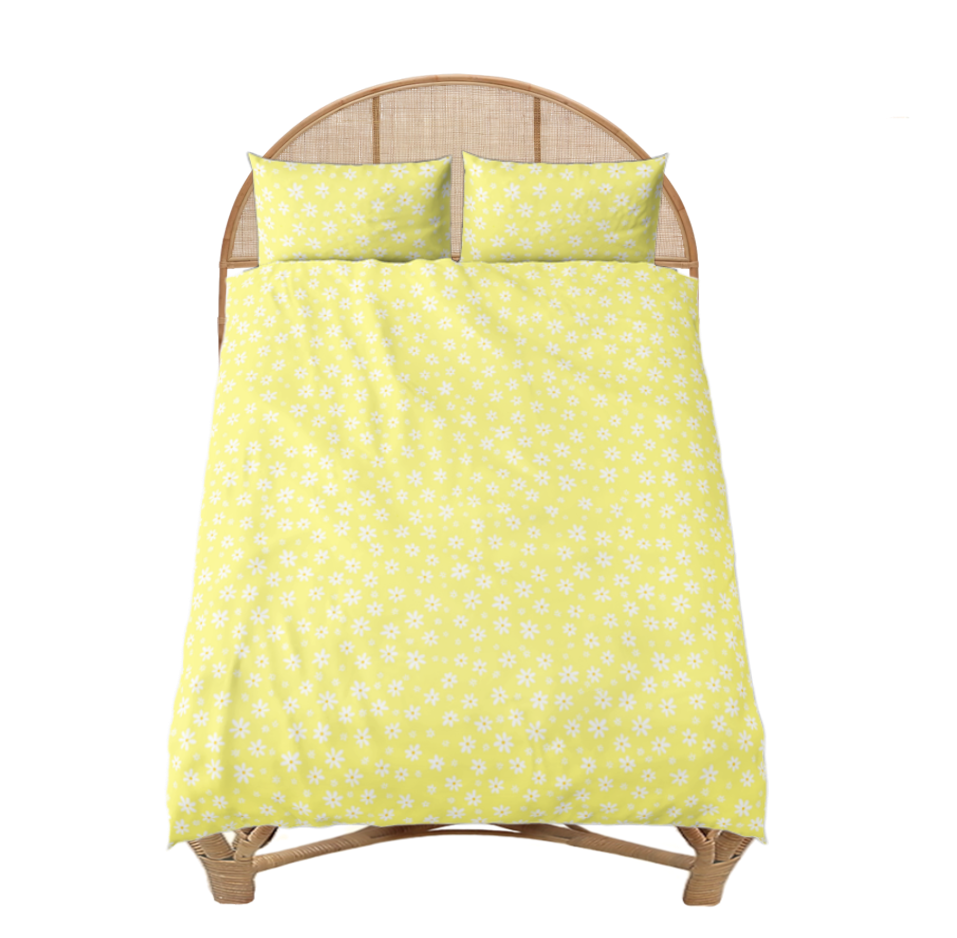DAISY FIELD Bed Set, Sunny Yellow