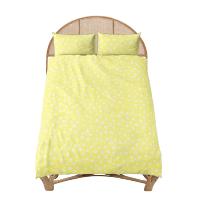 DAISY FIELD Bed Set, Sunny Yellow