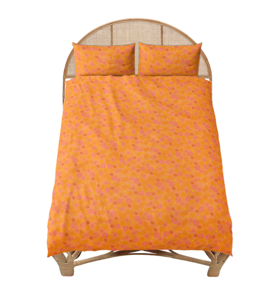 ELALI Bed Set, Orange