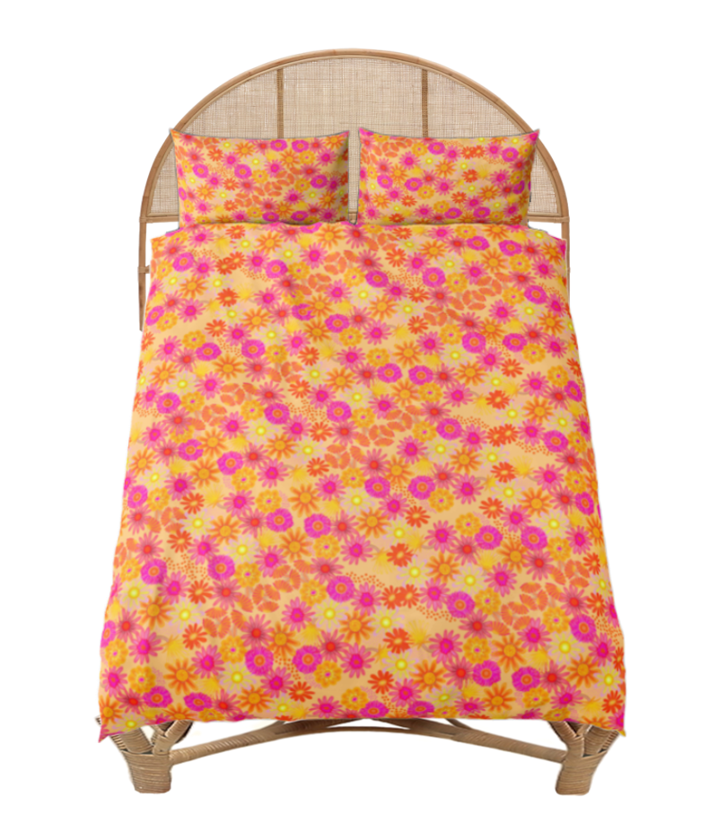 SHIELA Bed Set, Sunny Yellow