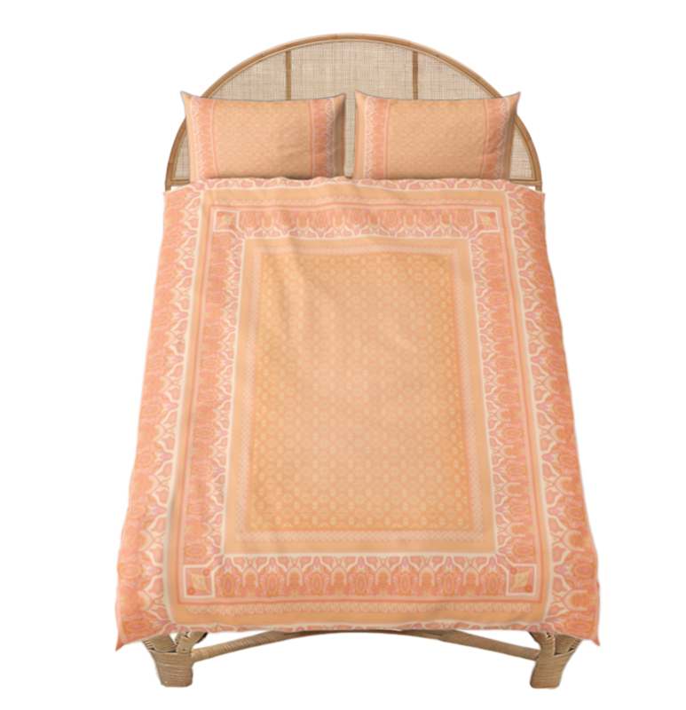 SUNNY Bed Set, Peach