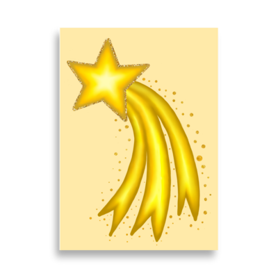 SHOOTING STAR Kids Print