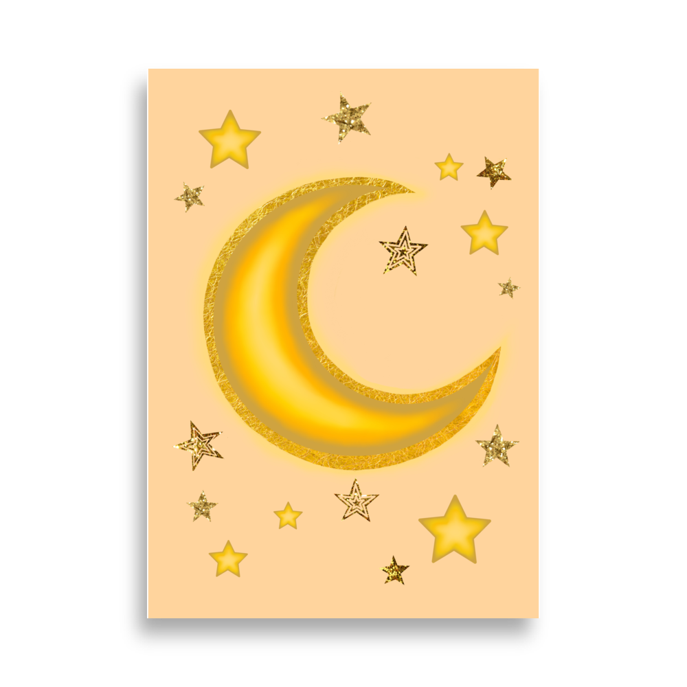 MOON &amp; STARS Kids Print