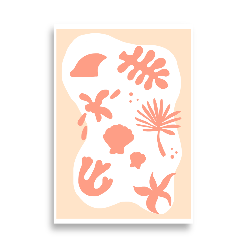 IMAGINARY Organic Minimalism Poster 
 nr2