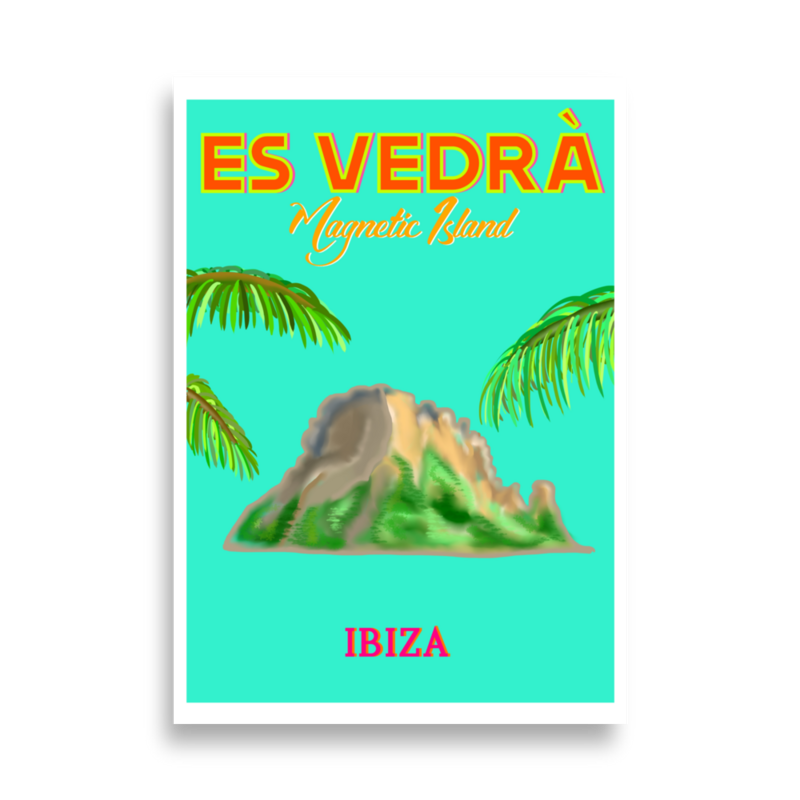 ES VEDRA Ibiza Poster