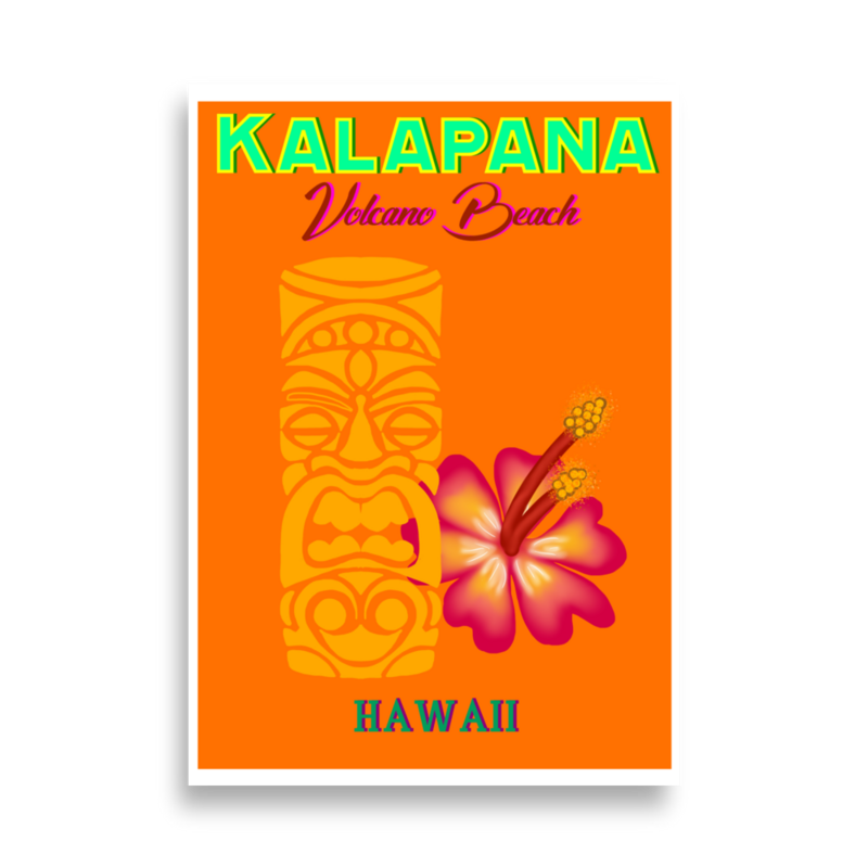 KALAPANA Hawaii Poster