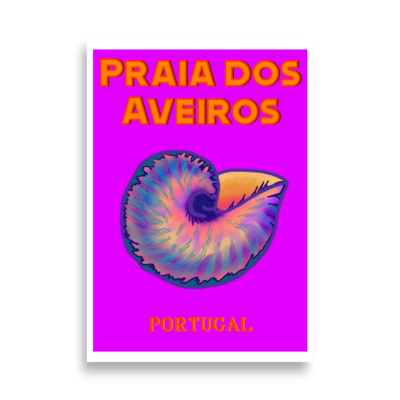 PRAIA DOS AVEIROS Portugal Poster