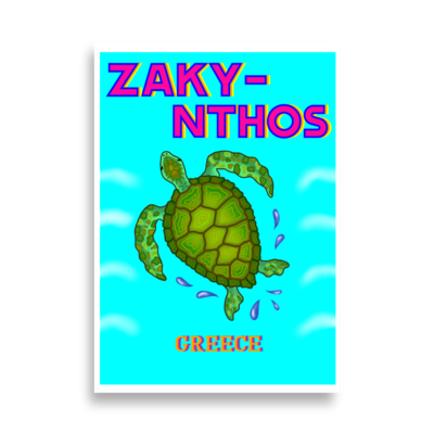 ZAKYNTHOS Greece Poster