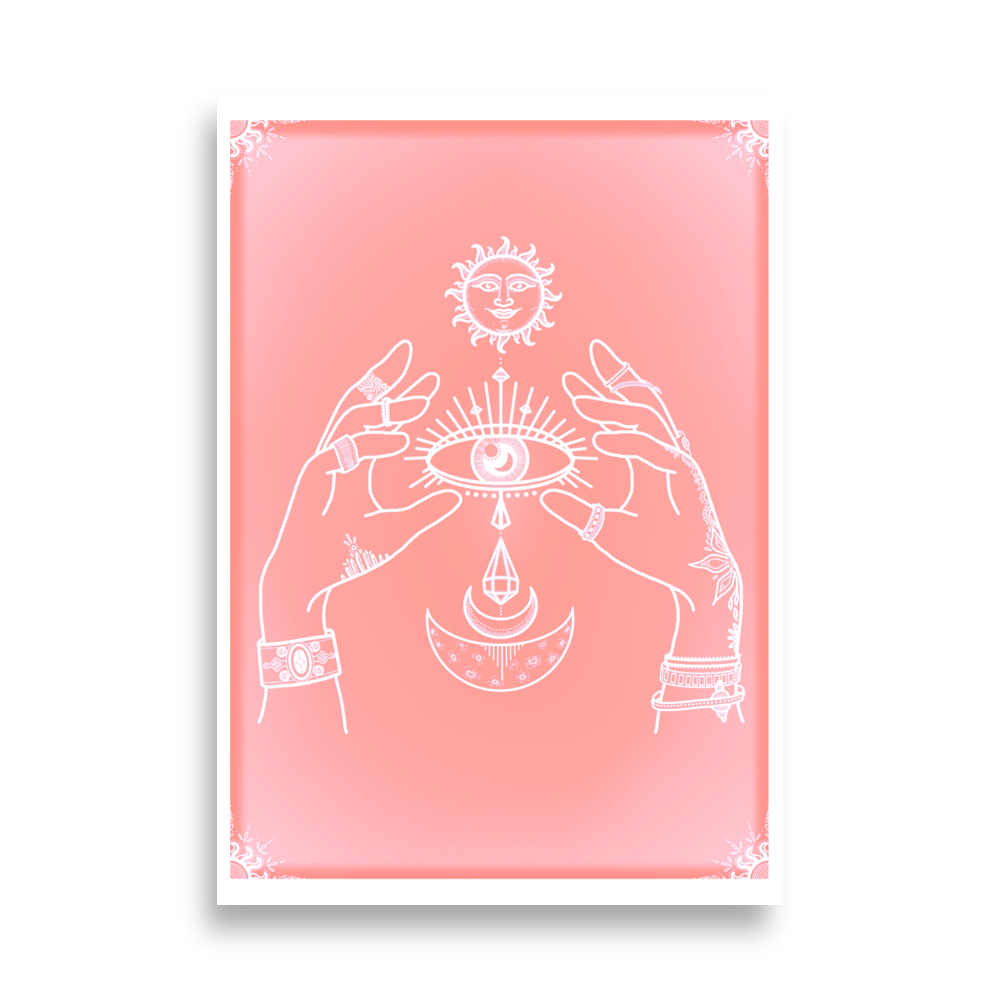 ONE Poster, Pink