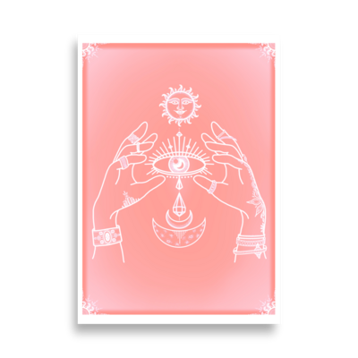 ONE Poster, Pink