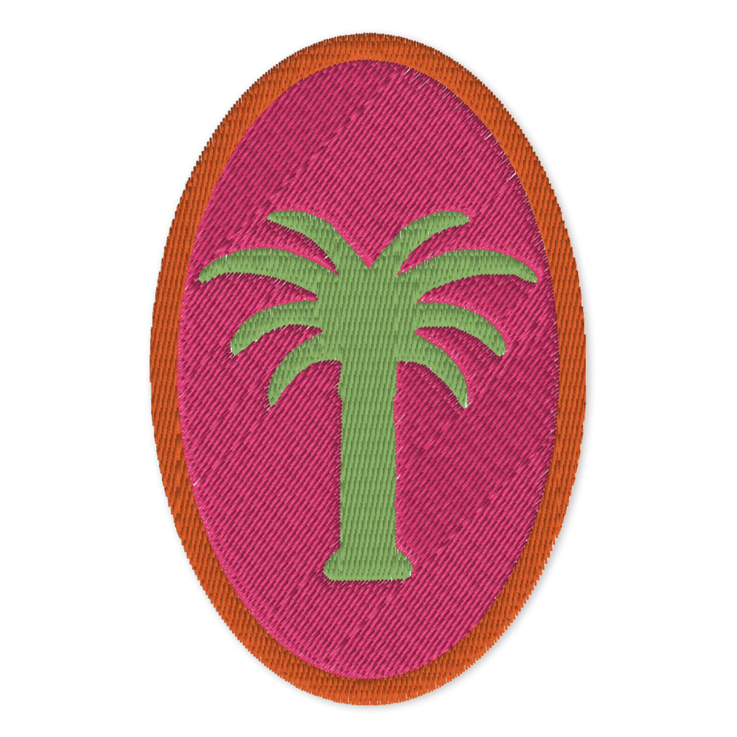PALMERO Embroidered Patch - Oval 4″×2.6″