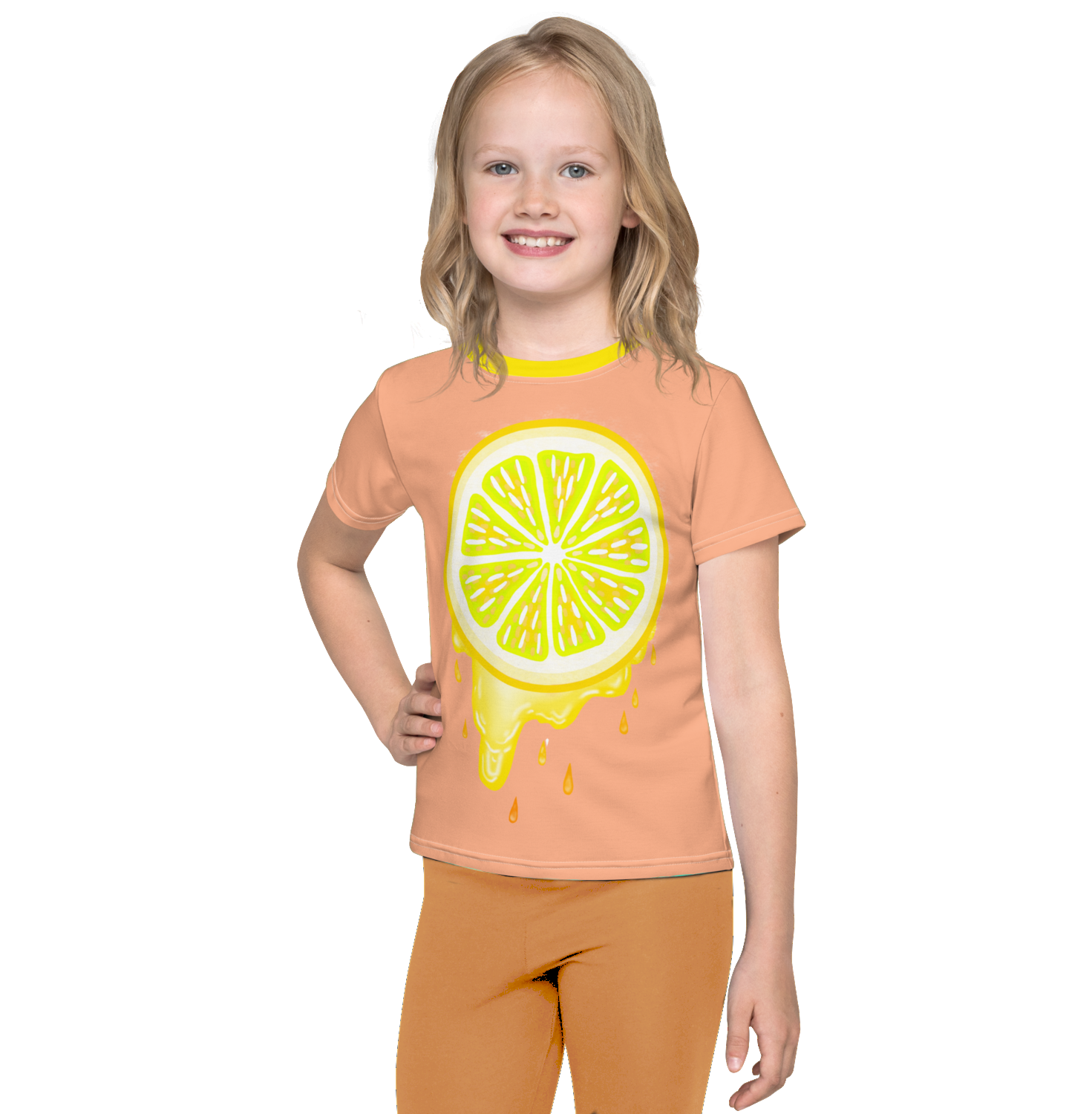 LEMON T-shirt, Toddlers - Kids, Peach
