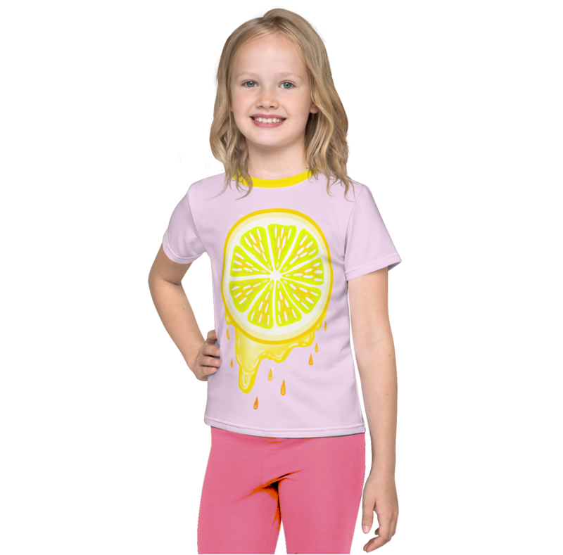 LEMON T-shirt, Toddlers - Kids, Rose Quartz Pink