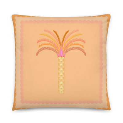 OATIS Palm Tree Pillow