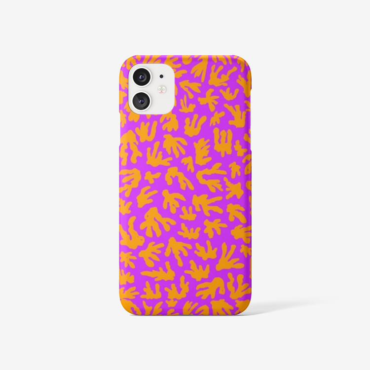 AKA iPhone case, iPhone SE - iPhone 11 Pro Max, Magenta / Orange
