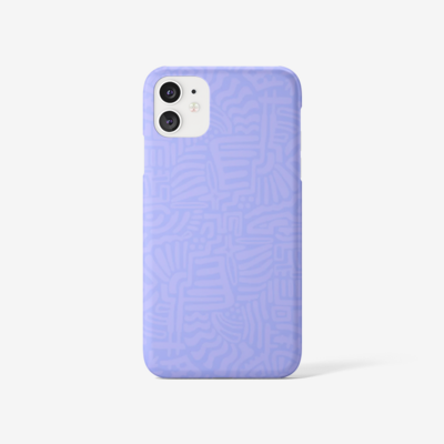 AM iPhone case, iPhone SE - iPhone 11 Pro Max, Cornflower Blue