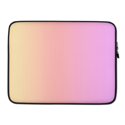 BOWIE Laptop Sleeve, Pink - Yellow