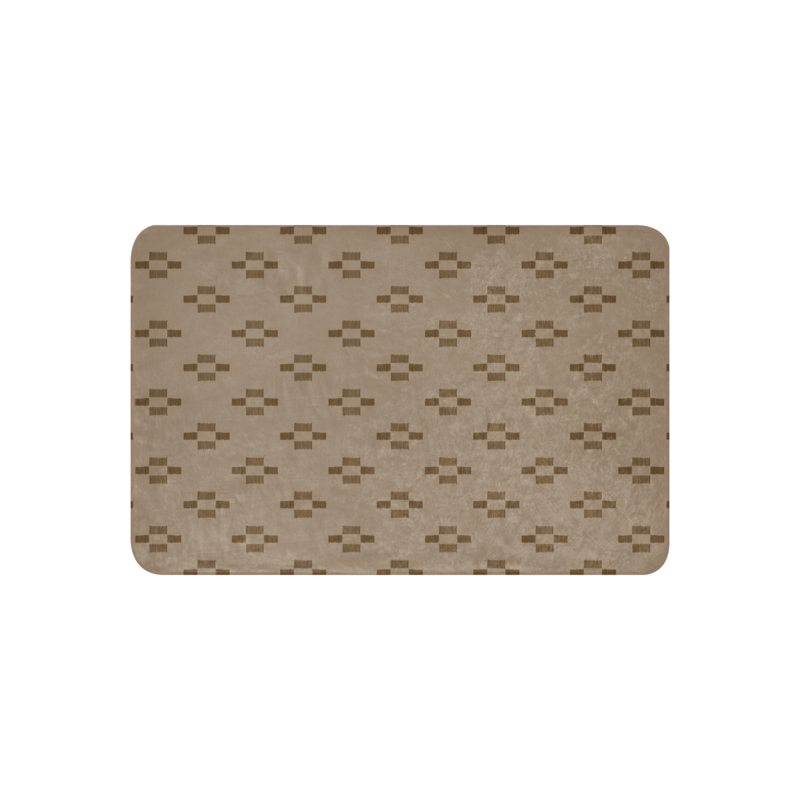 HAMEK Sherpa blanket, Light Umber Brown