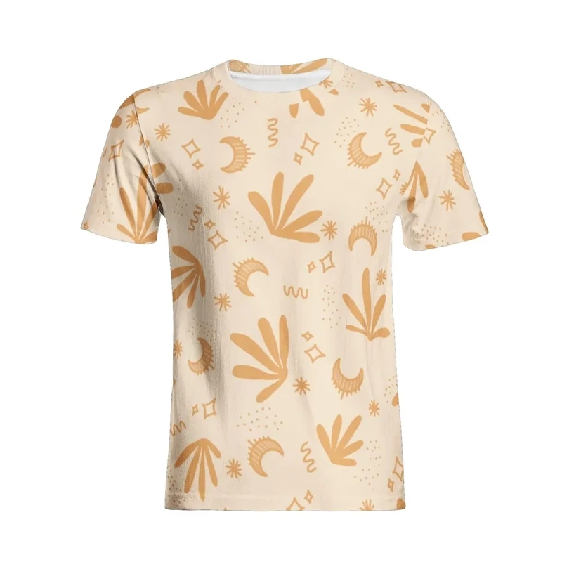 AARON Cotton T-shirt, Beige