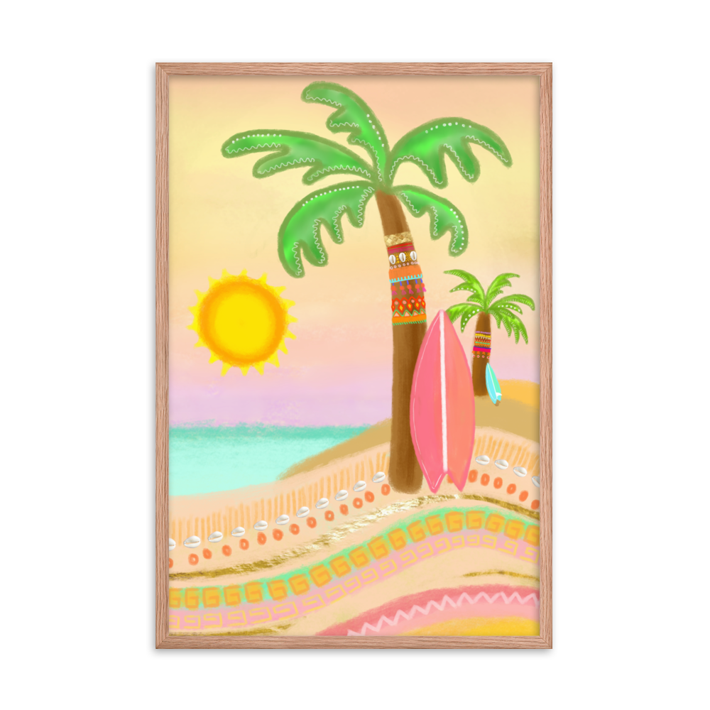 HAMI Framed poster