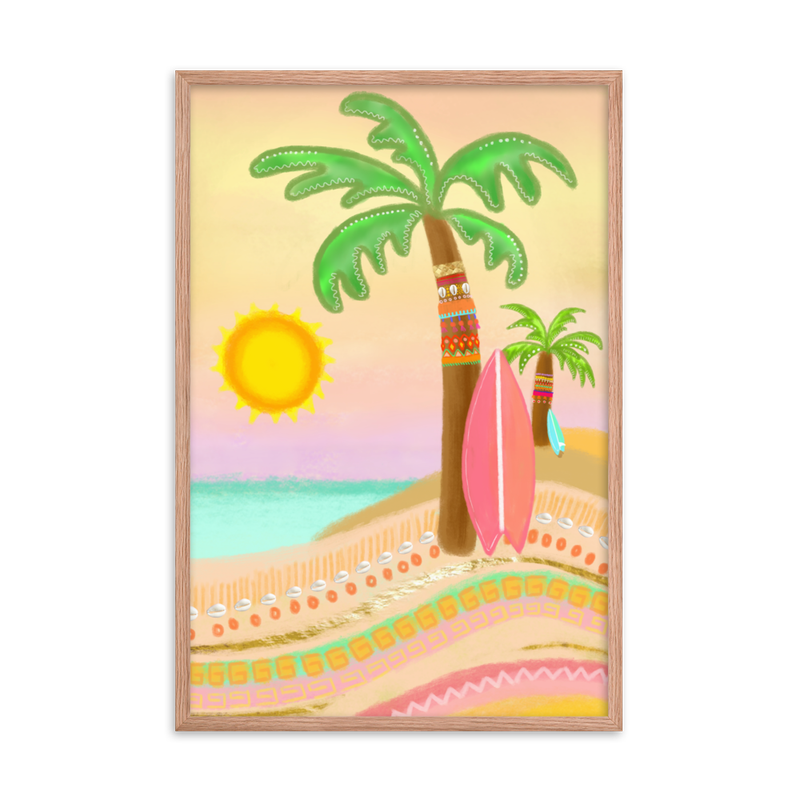 HAMI Framed poster