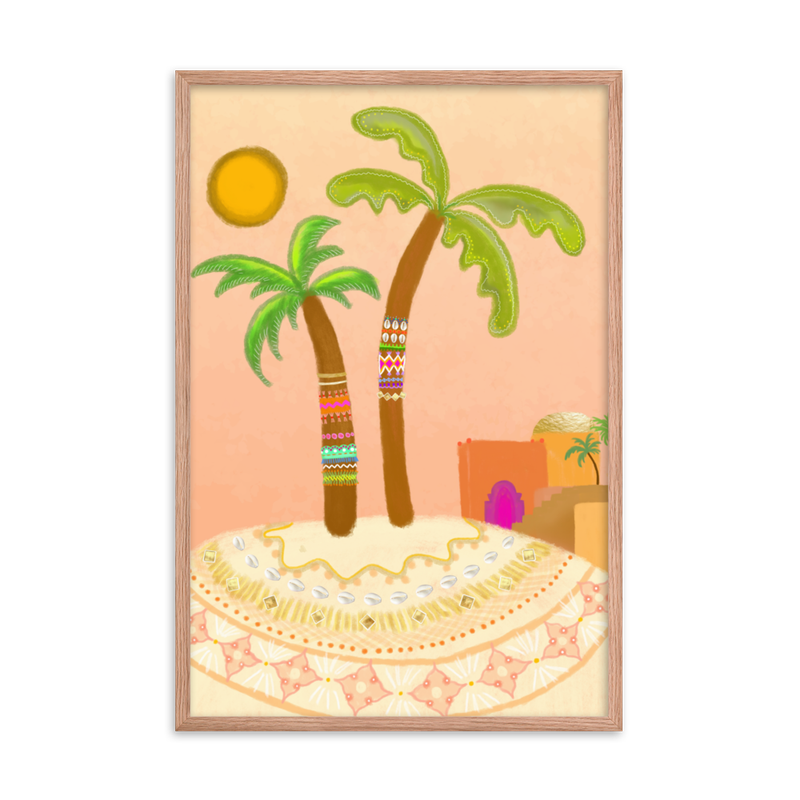 MAKI Framed poster