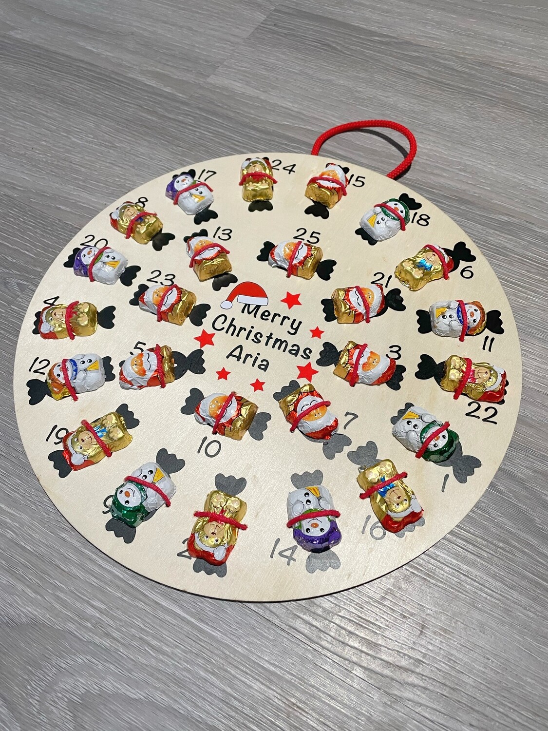 Reusable Chocolate Advent Calendar