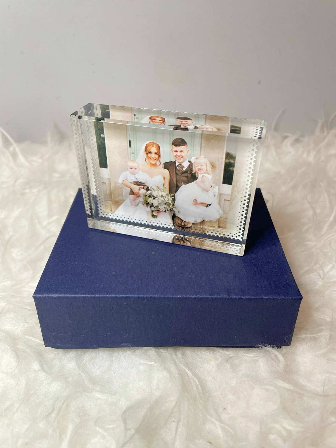 Glass Photo Block