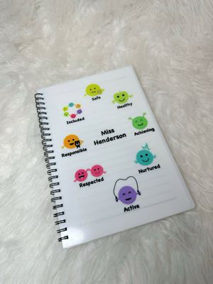 A5 Lined Notebook (Multiple Design Options)