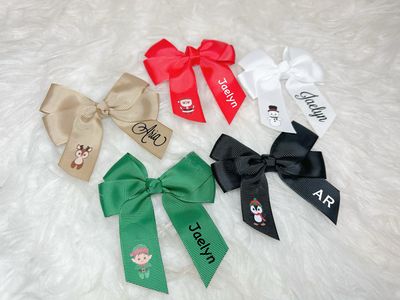 Hair Bow (Christmas)
