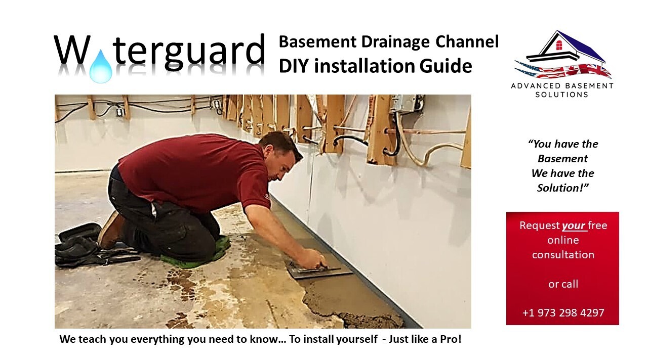 Waterguard Channel DIY Homeowner Installation Guide