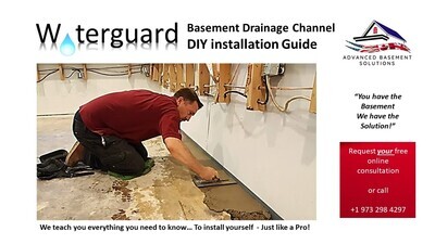 Waterguard Channel DIY Homeowner Installation Guide