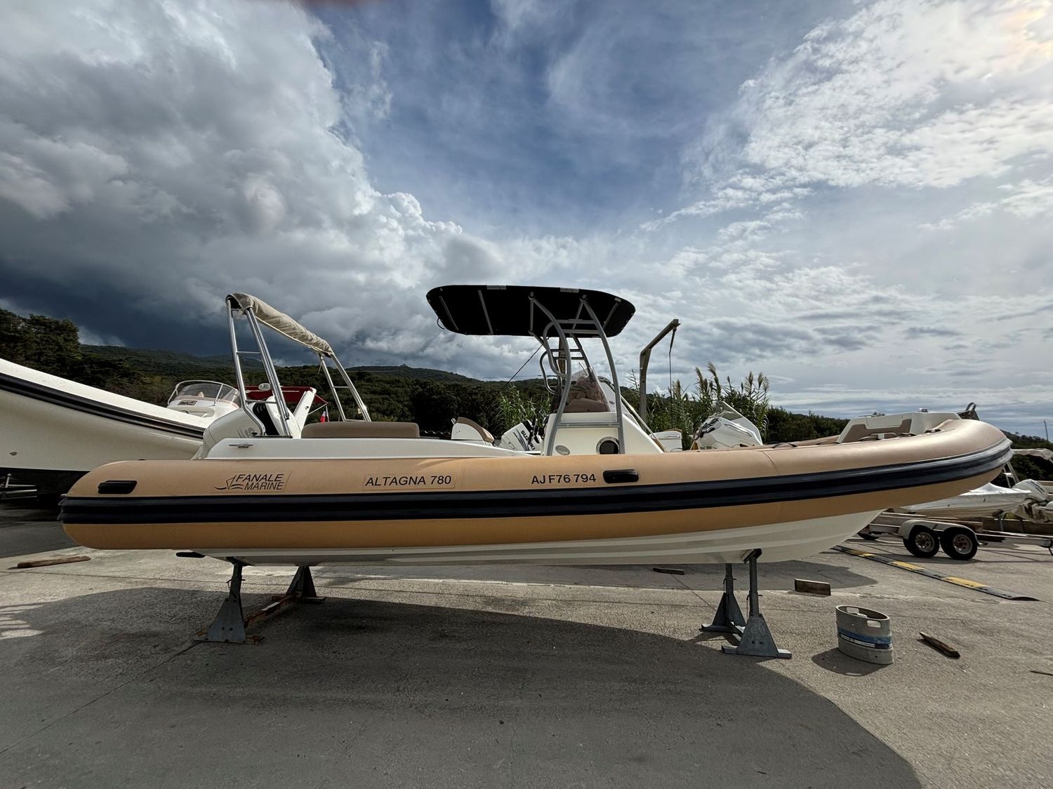 Fanale Marine 800 Moteur Suzuki 250