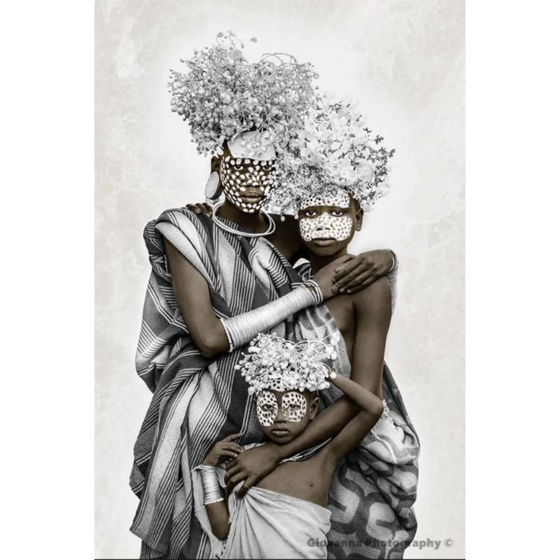 Sisters in Arms Print on Canvas