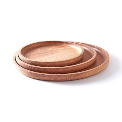 Wooden Plate: Round (Medium)