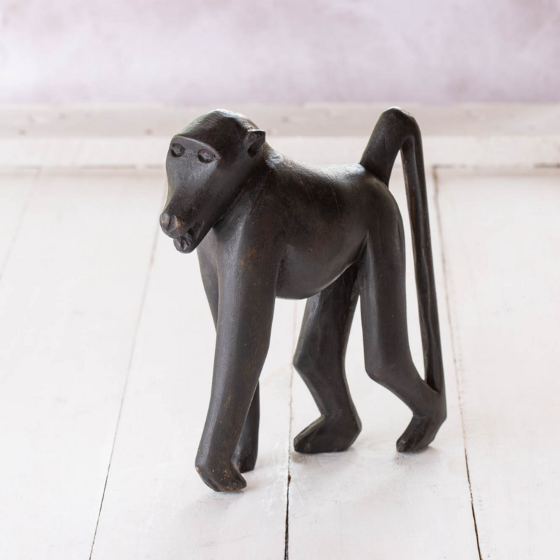 Carving: Baboon (Ebony)