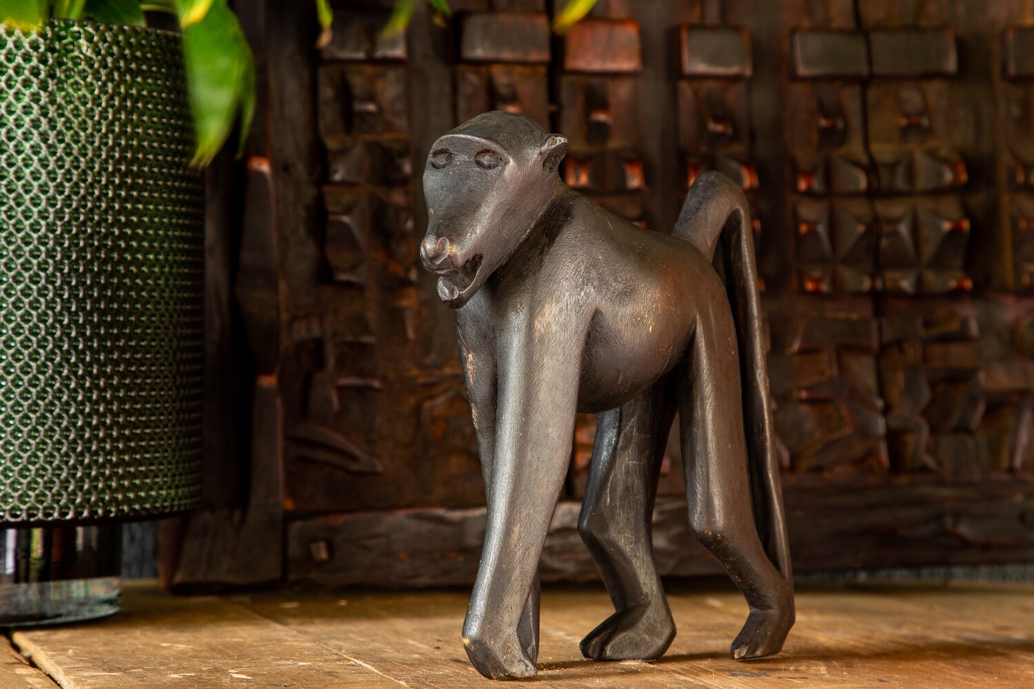 Carving: Baboon (Ebony)