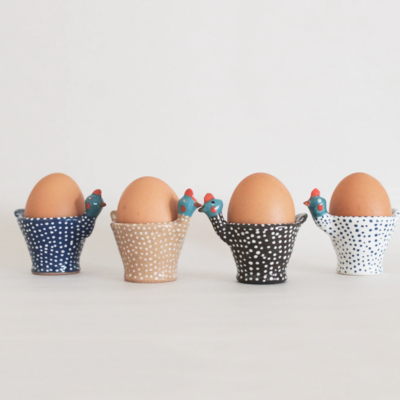 Guinea Fowl Egg Cups
