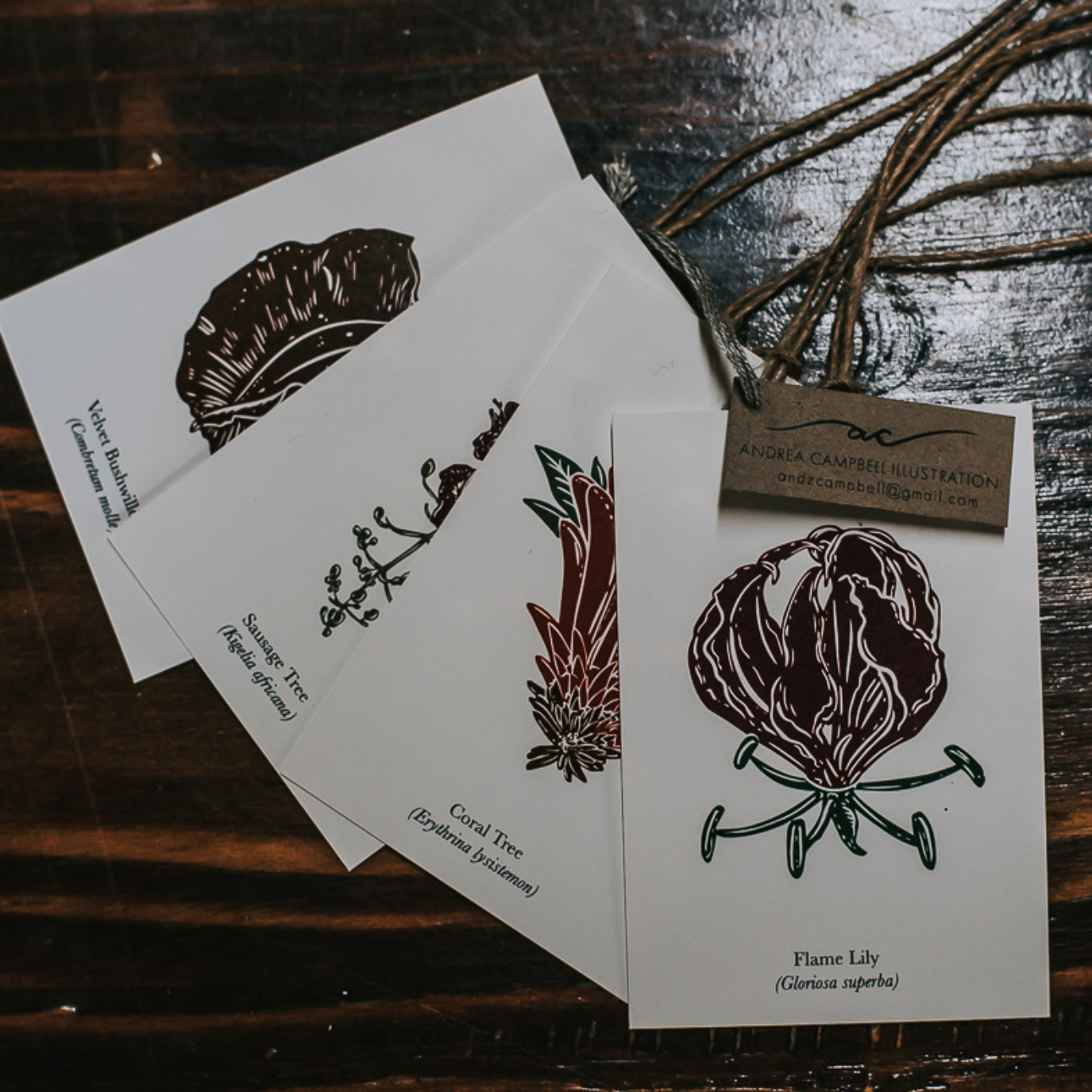 Lowveld Flower Gift Tags