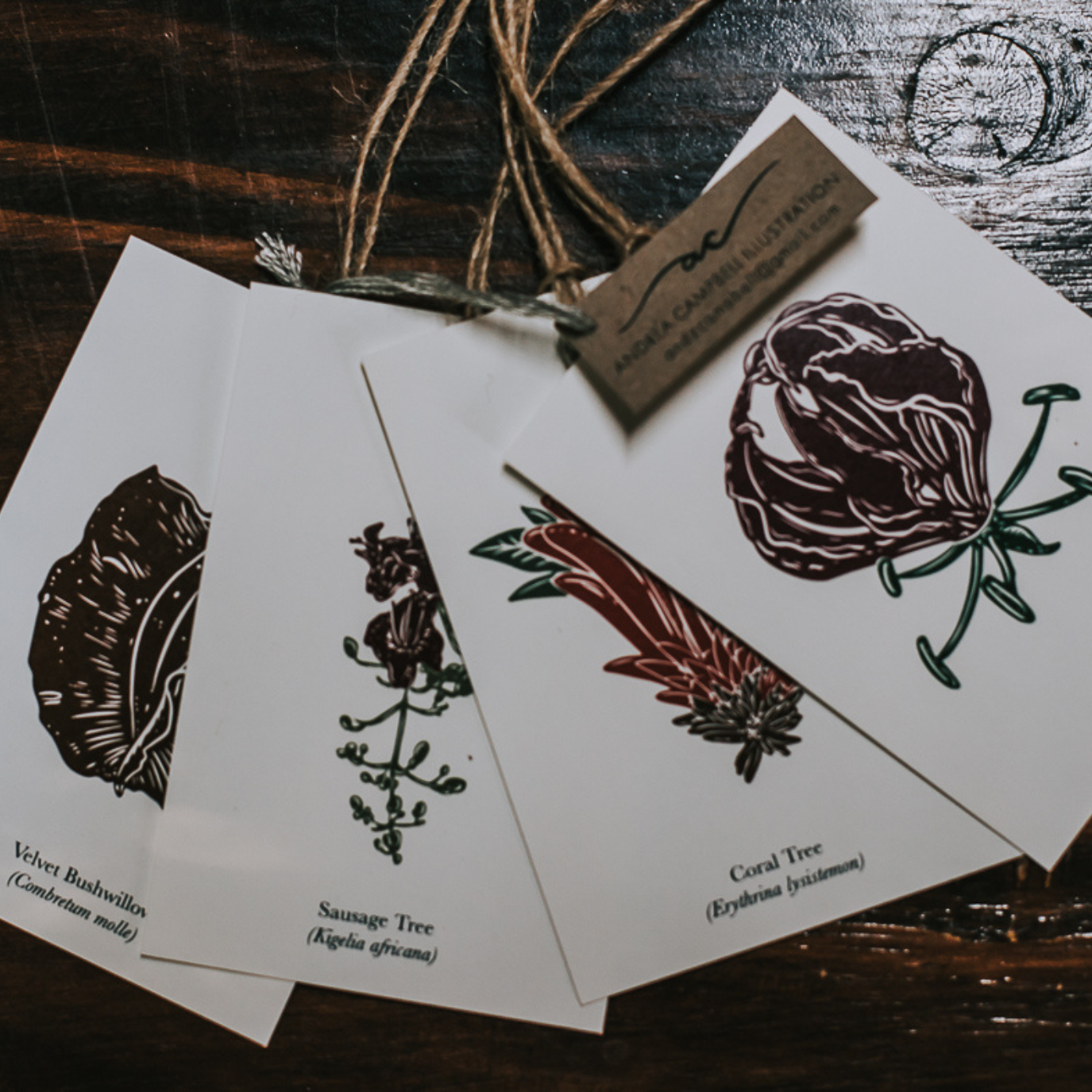 Lowveld Flower Gift Tags