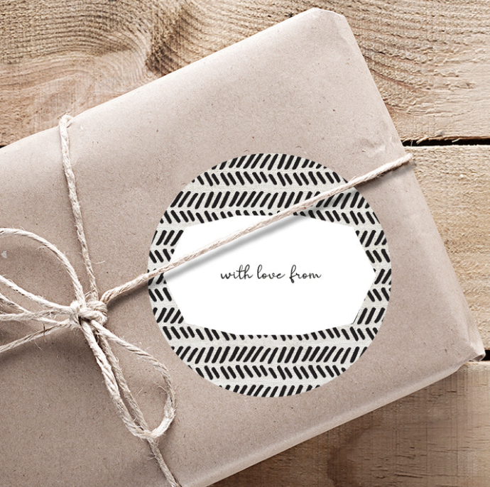 Gifting Stickers - XO Tribal