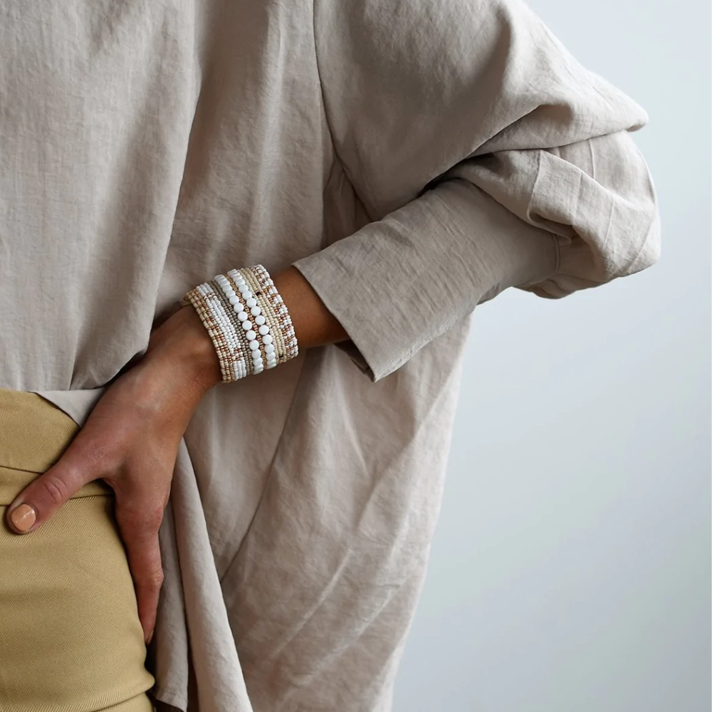 Eclectic Leather Bracelet