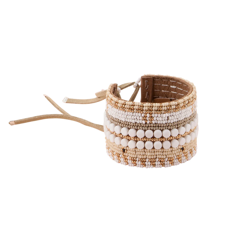 Eclectic Leather Bracelet