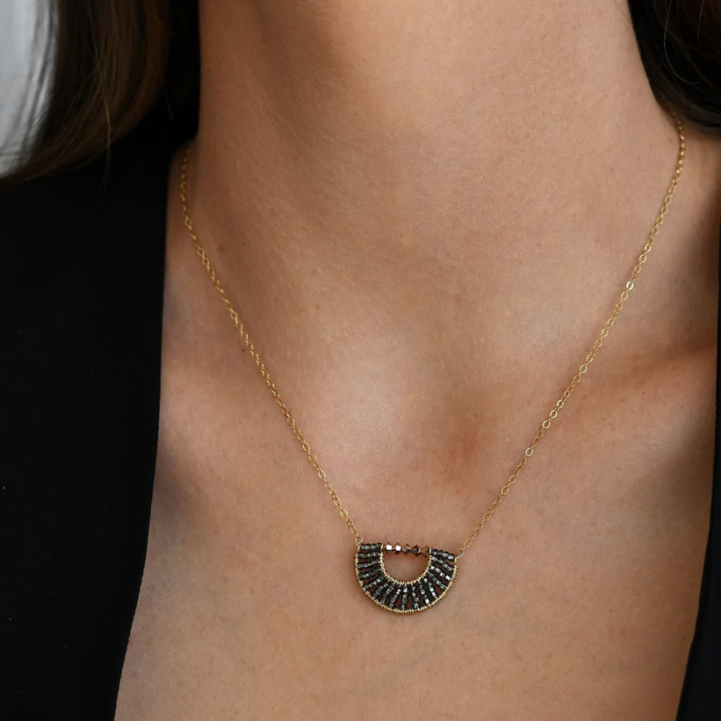 Olakira Half Moon Necklace