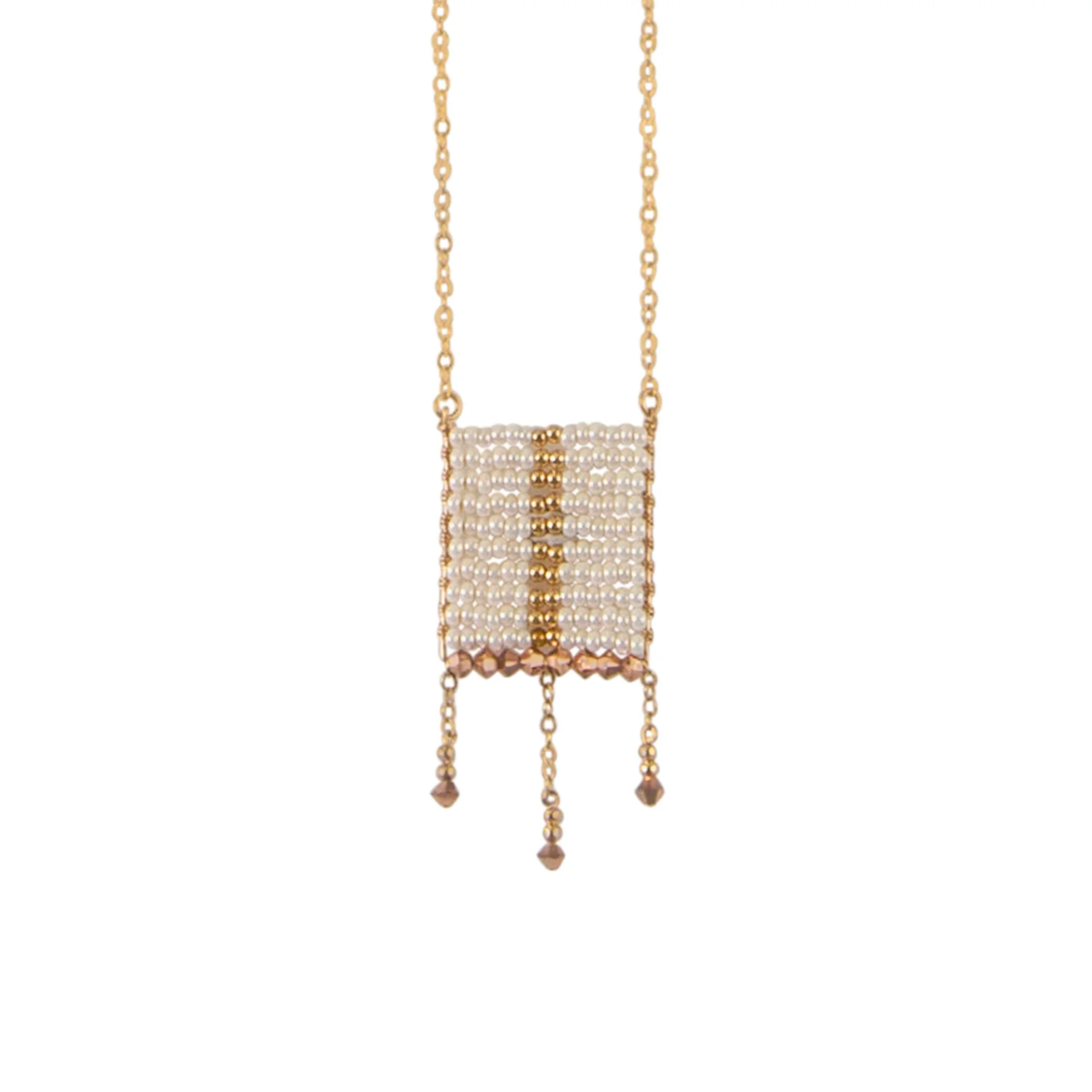 Olakira Necklace (Pearl, Gold, Rose Gold)