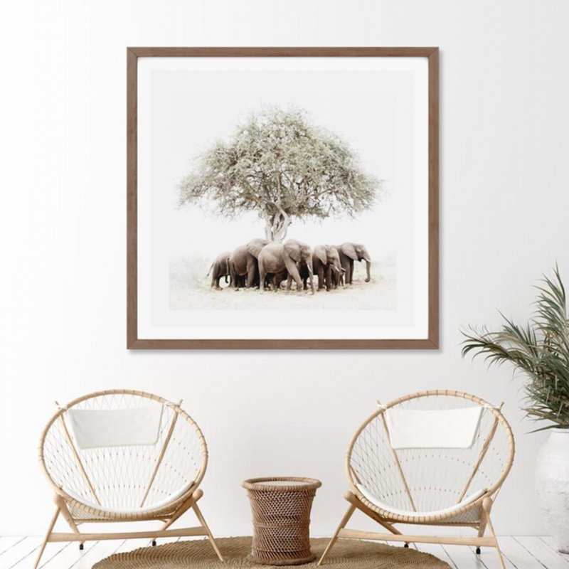 Framed Print: Heaven &amp; Earth