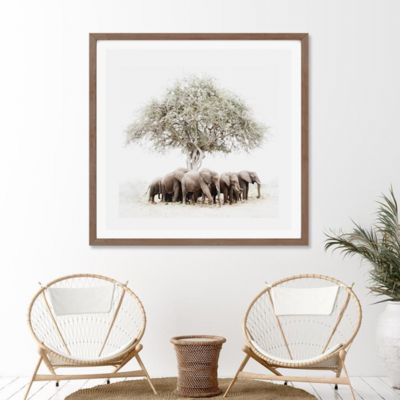 Framed Print: Heaven &amp; Earth